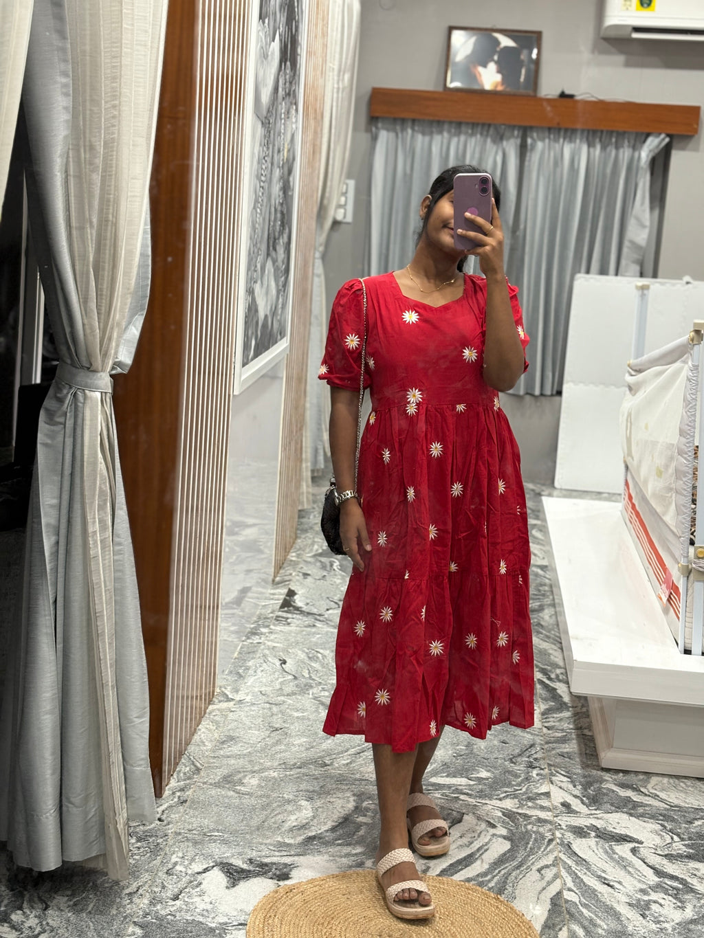 Red Daisy Maxi