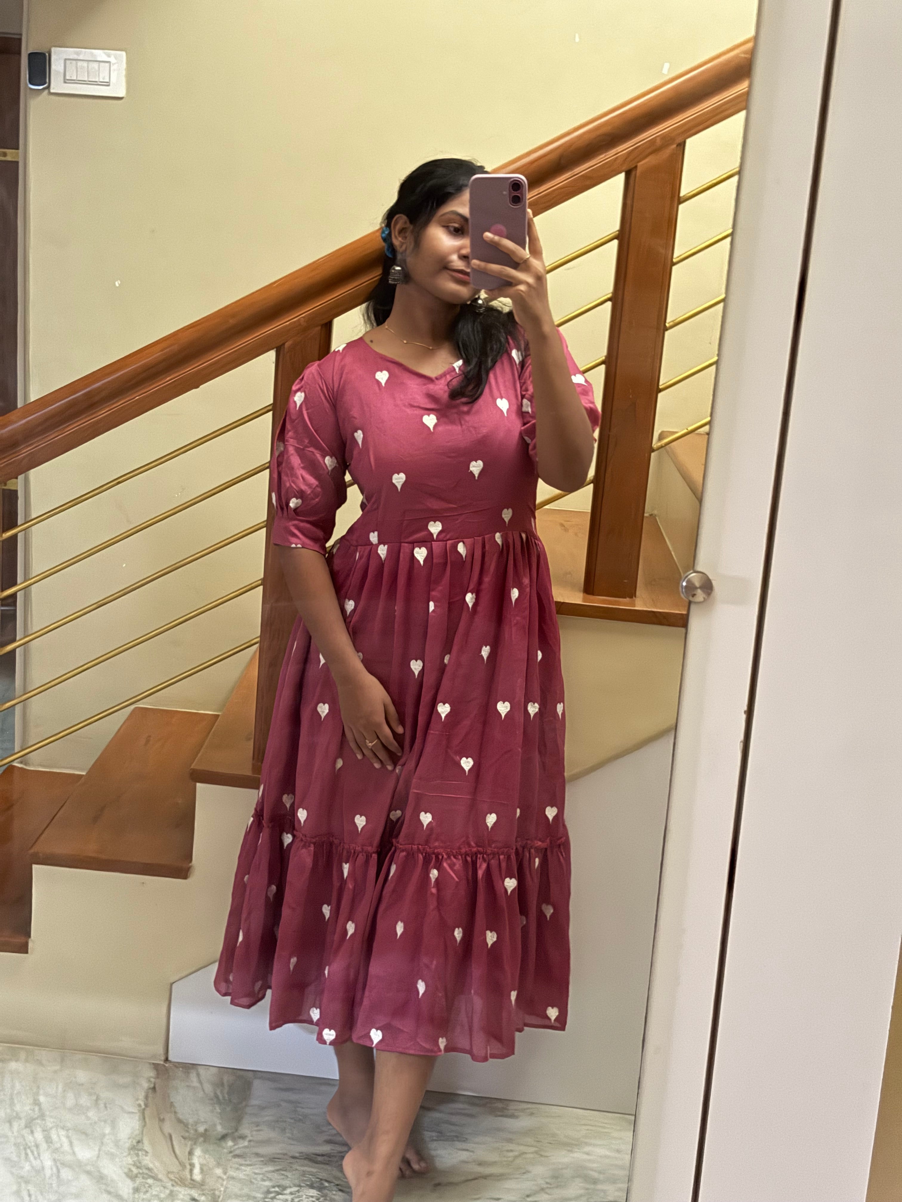 Wine heart Maxi